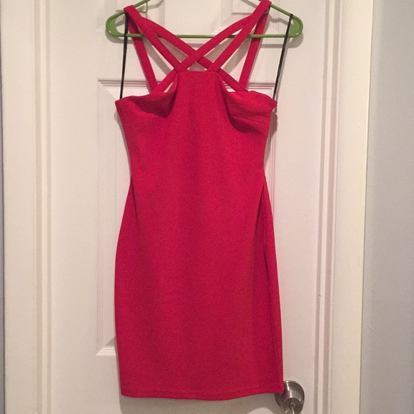 Forever 21 Dresses & Skirts - Forever 21 Strappy Red Dress (NWT)